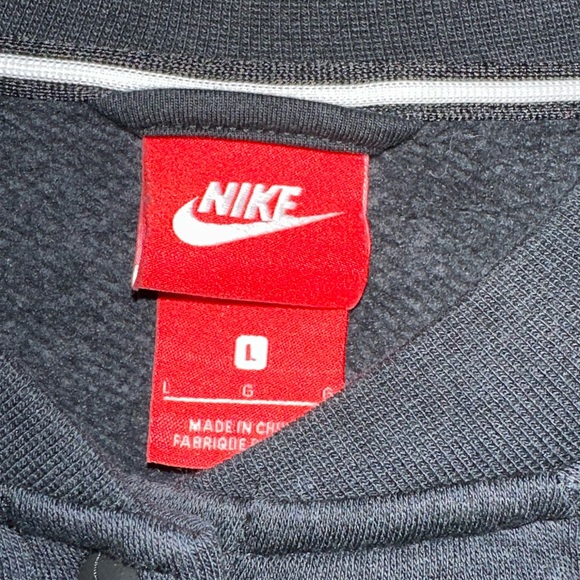 Nike Varsity Bomber Jacket - Oversized - Black - Men's US Large - Unisex - Picture 5 of 5